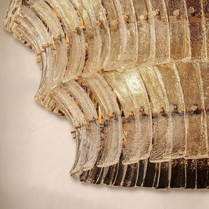Romaino Smoke Glass Round Chandelier - view 4
