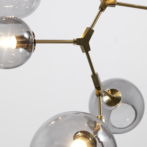 Sahan Mid-Century Chandelier 38'' - view 7