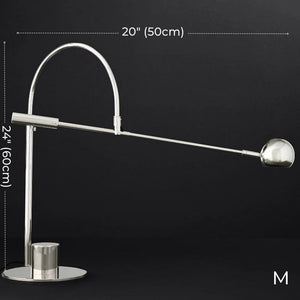 Cole Minimalist Metal Rotatable Table Lamp, Gold Black - view 25