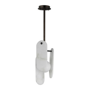 Studio M Alabaster Megalith Single Pendant - view 2
