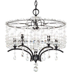 Bella Rose Chandelier 19" - view 2