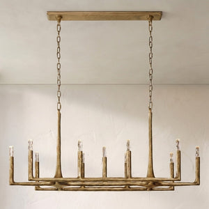 Thader Linear Chandelier 54” - view 2