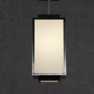 Venus Box Geometric Alabaster Pendant Light - view 3