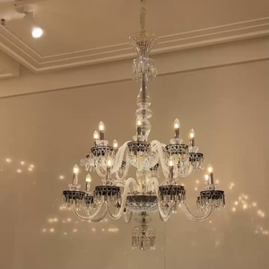 Elegant Crystal Chandelier in Italian Style for Bedroom and Living Room - view 2