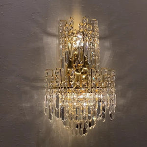 Luxury Hotel Hallway Ceiling Lighting Fixture Large Round Crystal Chandelier For Foyer Living Room Staircase - view 16