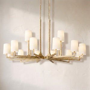 Wright Simplicity Forged Round Chandelier 60"
