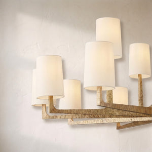 Wright Simplicity Forged Round Chandelier 60" - view 7
