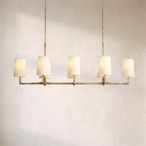 Wryte Linear Chandelier 54"L 72"L