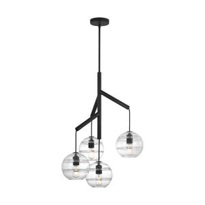 Art Glass Ball Sedona Chandelier - view 8