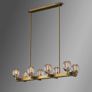 Canson Linear Modern 8 lights Dining Room Chandelier