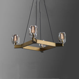 Canson Circular Modern Chandelier 4 Lights - view 2