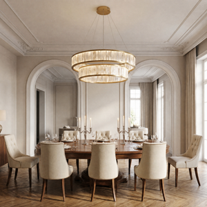 Crystara Modern Moroccan Stone Chandelier 31" - view 4