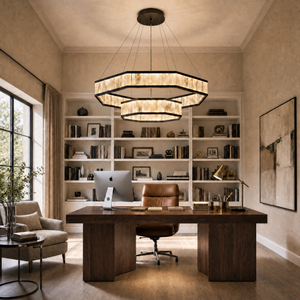 Crystara Modern Moroccan Stone Chandelier - view 8