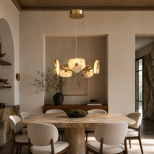 Petra Modern Natrual Stone Pendant Light - view 7