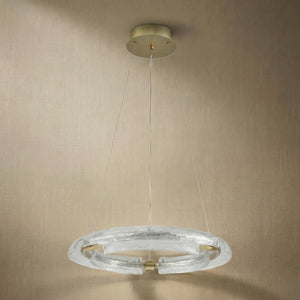 Flora Modern Glass Chandelier - view 6