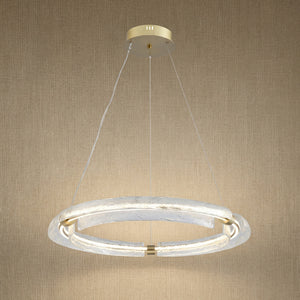 Flora Modern Glass Chandelier - view 8