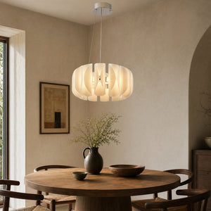 Helena Modern Glass Round Chandelier - view 6