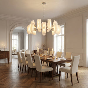 Helena Glamorous Glass Light Pendant 39" - view 4
