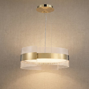 Ribbon Round Modern Chandelier - view 16