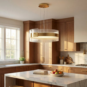 Ribbon Round Modern Chandelier - view 15