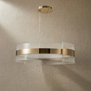 Ribbon Round Modern Chandelier - view 24