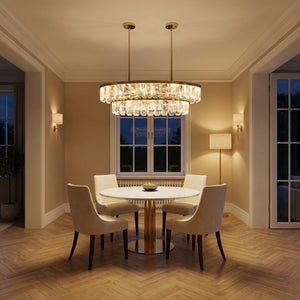 Selene Round Crystal Chandelier - view 9