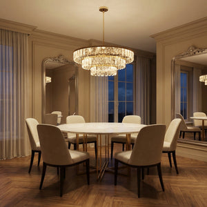 Selene Round Crystal Chandelier - view 11