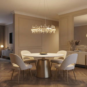 Mira Ring Crystal Chandelier - view 2