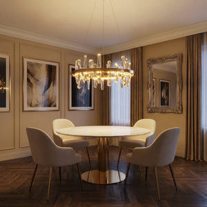 Mira Ring Crystal Chandelier - view 4