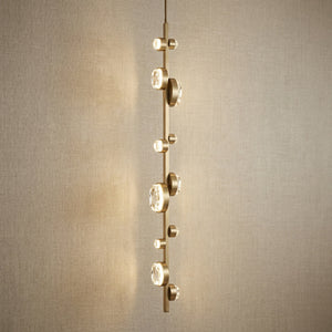 Yiosi Series Crystal Pendant Light Style K - 6" (Dia 140mm)