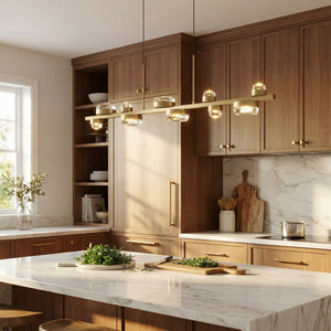 Eclipse Round Crystal Modern Chandelier - view 13