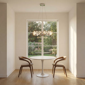 Eclipse Round Crystal Modern Chandelier - view 19