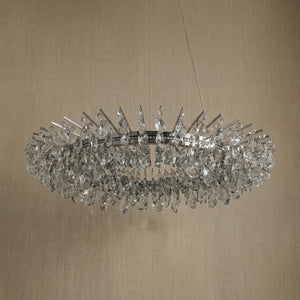 Aureola Round Crystal Chandelier - view 5