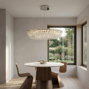 Stella Round Crystal Chandelier - view 3