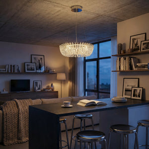 Stella Round Crystal Chandelier - view 4