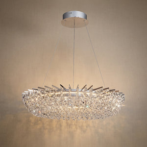 Yiosi Series Crystal Pendant Light Style O - 31" (Dia 800mm)