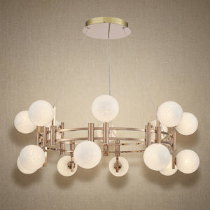 Yiosi Series Glass Pendant Light Style Q - 39" (Dia 1000mm)