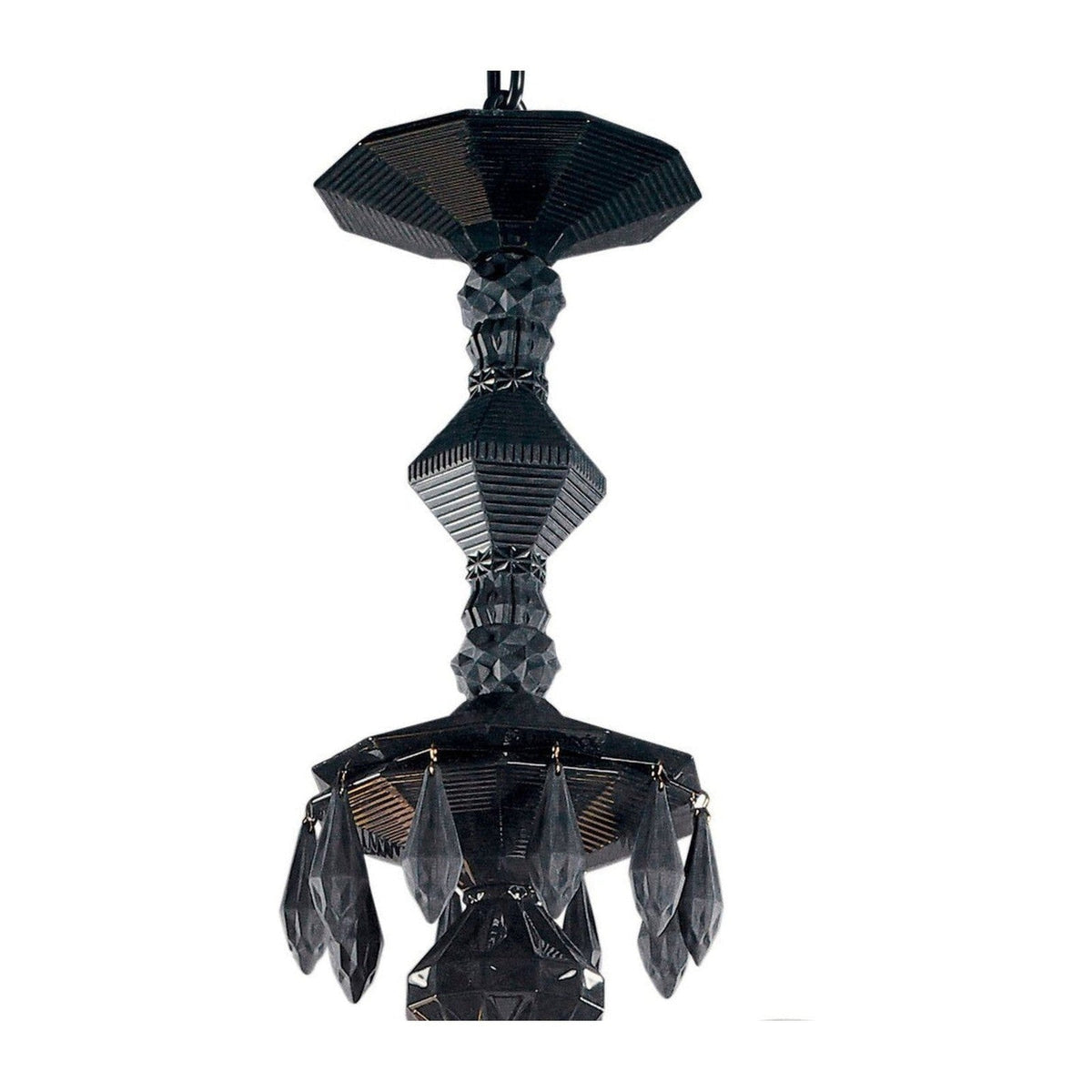 Belle De Nuit 24 Lights Chandelier, in glossy and metallic - view 2