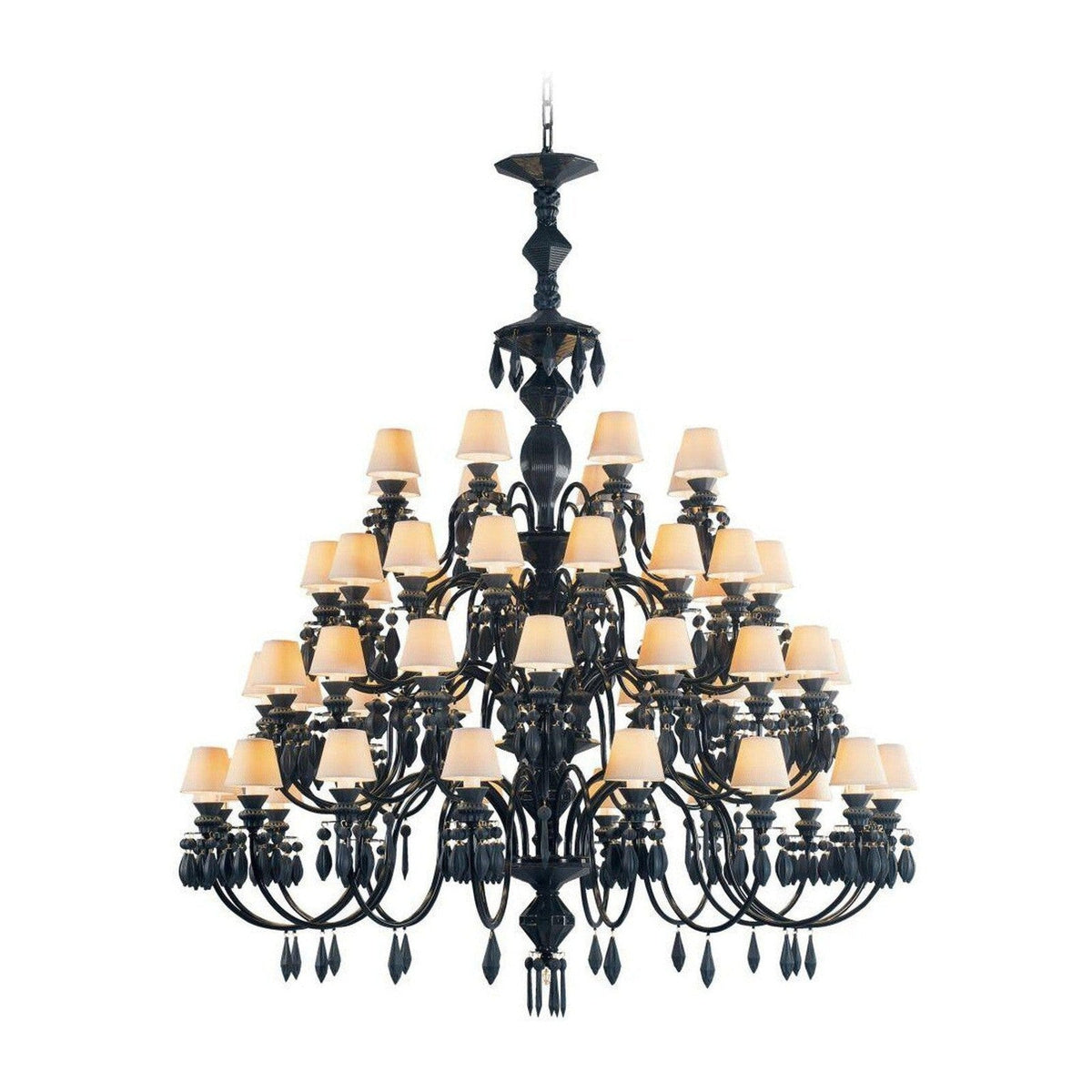 Belle De Nuit 56 Lights Chandelier, in glossy