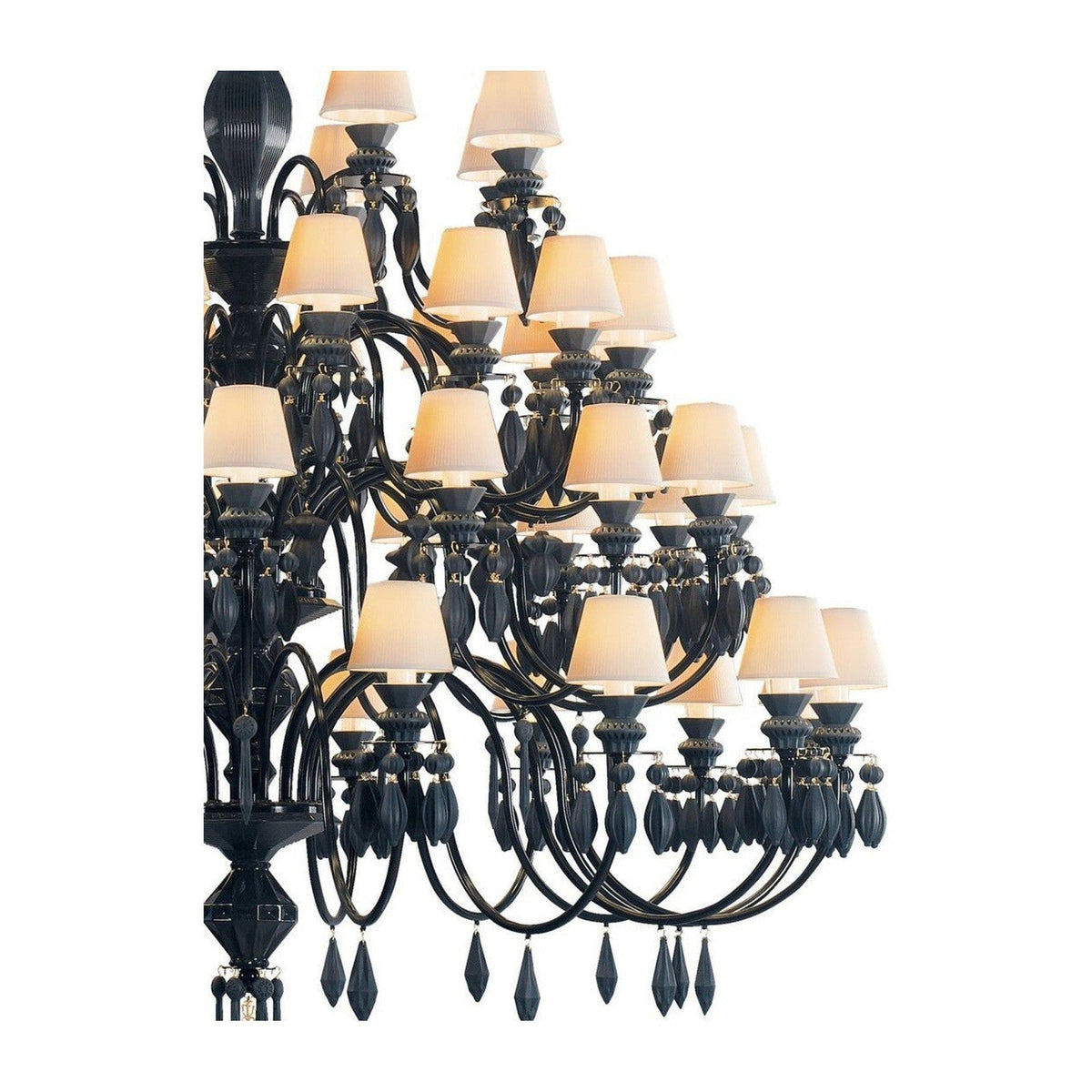 Belle De Nuit 56 Lights Chandelier, in glossy - view 3