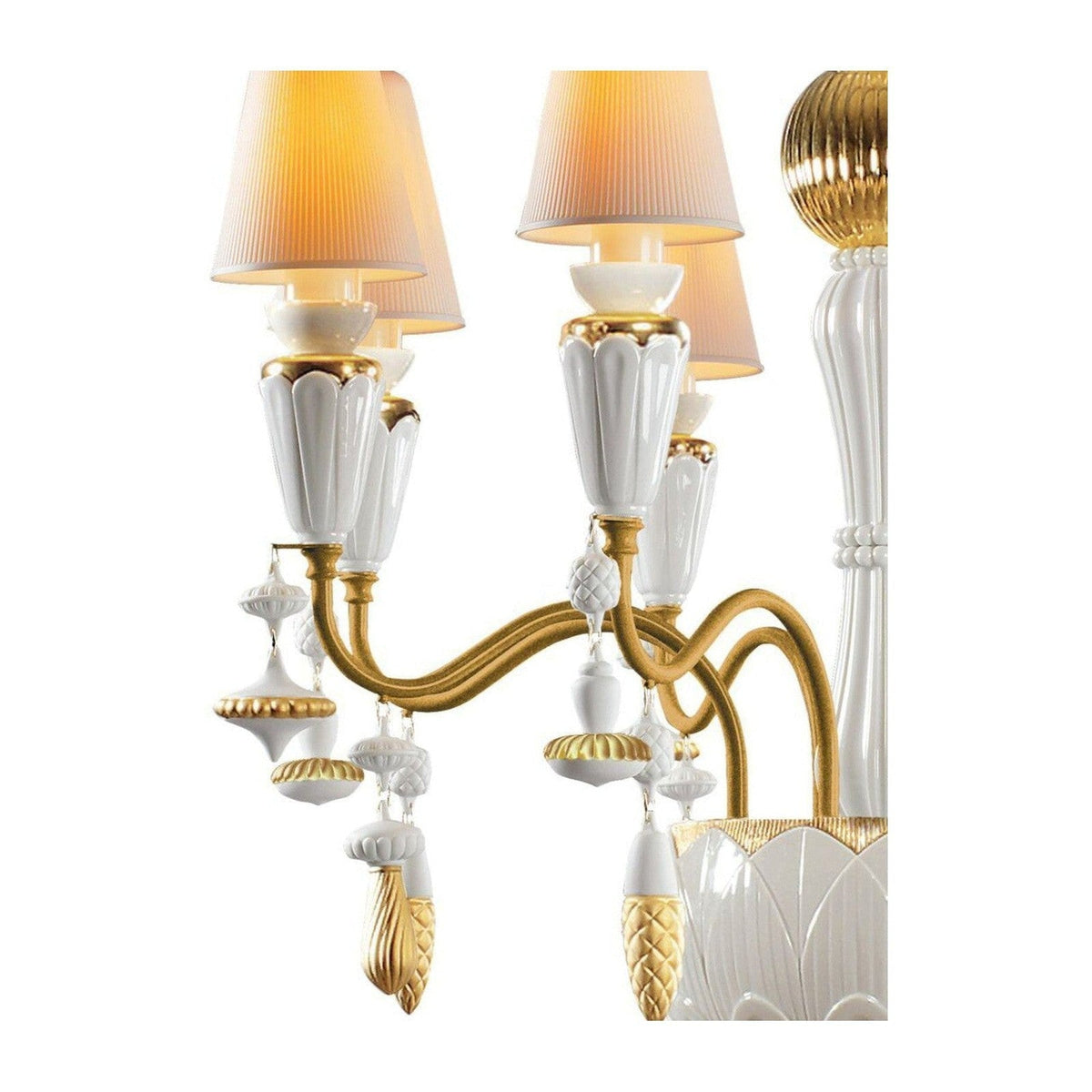 Vintage Nexora 8 Light Chandelier, in glossy - view 4