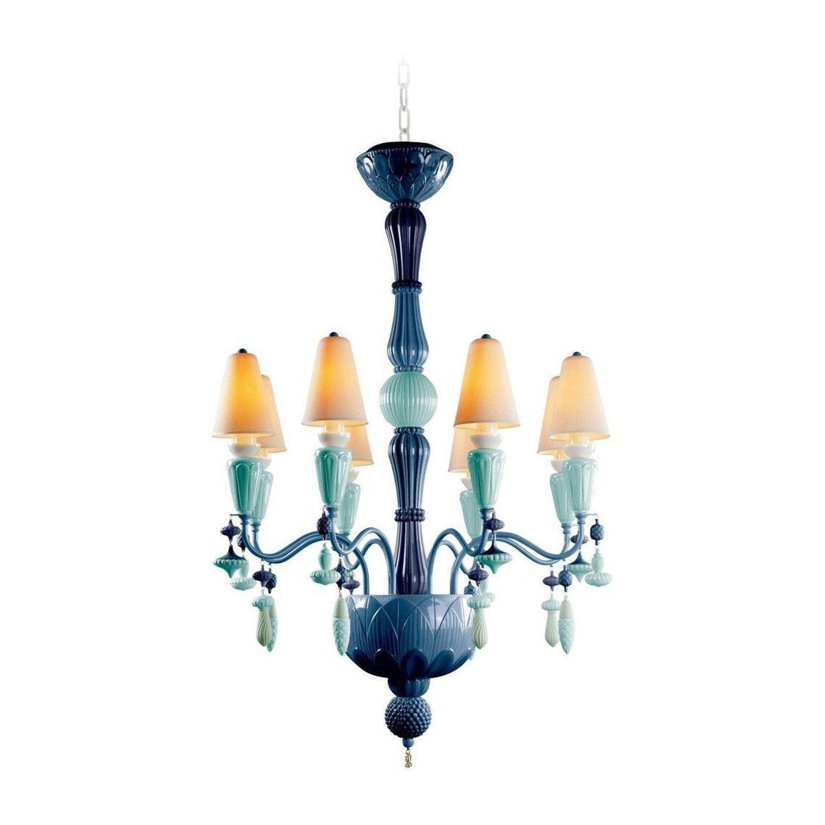 Vintage Nexora 8 Light Chandelier, in glossy - view 10