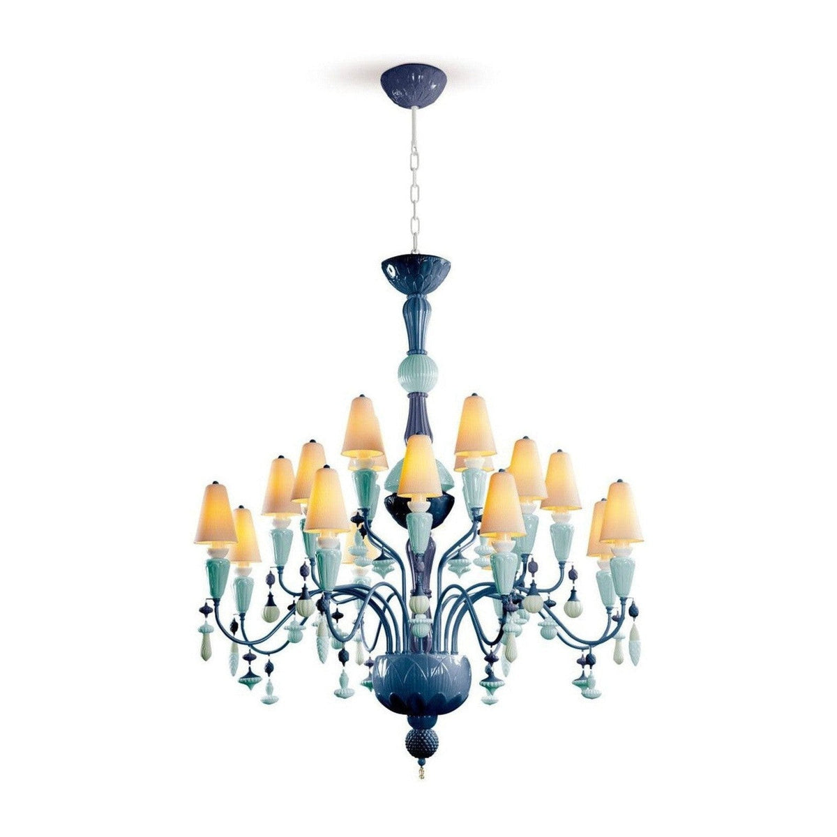 Vintage Nexora 20 Light Chandelier, in glossy - view 6