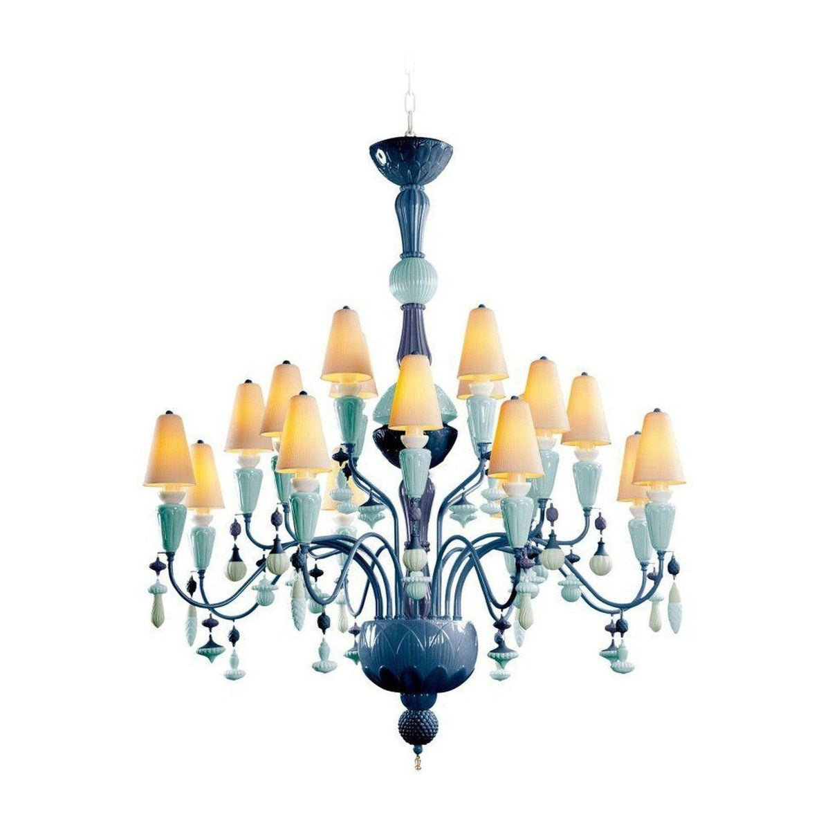Vintage Nexora 20 Light Chandelier, in glossy - view 8