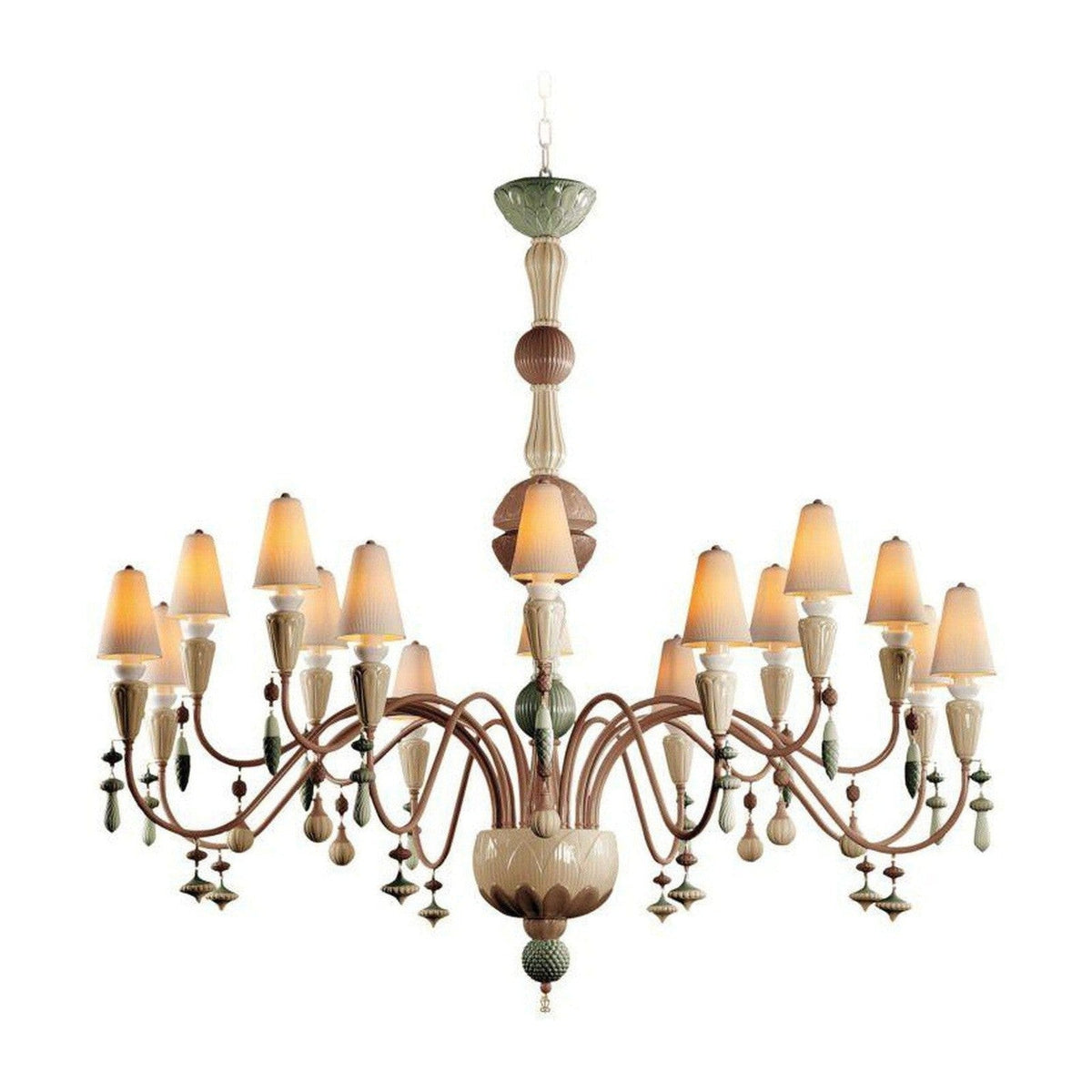 Vintage Nexora 16 Light Chandelier, in glossy - view 3