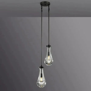 Raindrop Round Chandelier 2-Light 5" - view 2