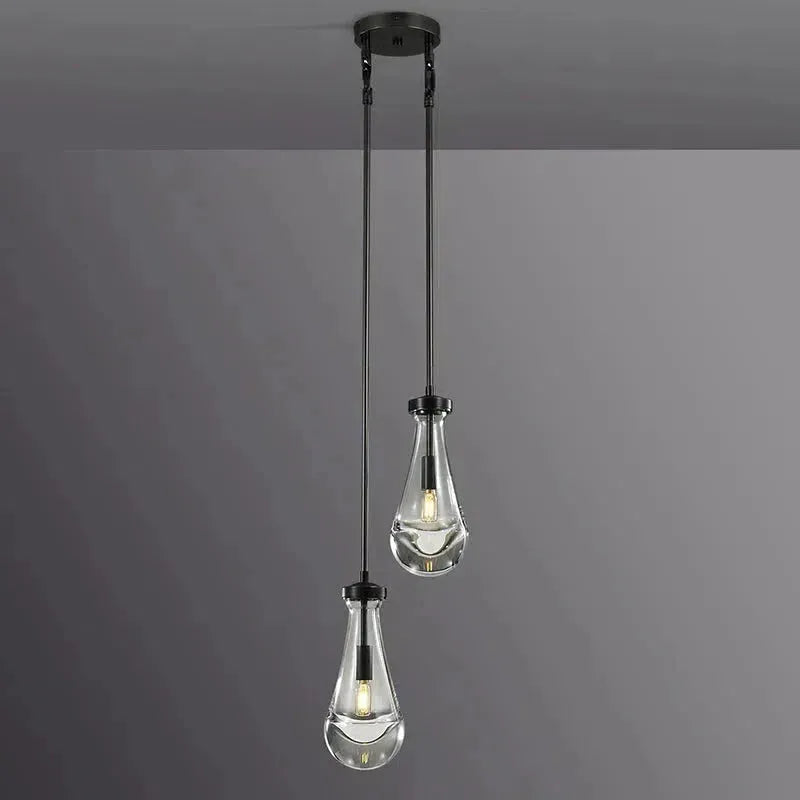 Raindrop Round Chandelier 2-Light 5" - view 2