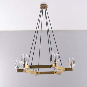 Kevin Canson Circular Crystal Chandelier Chandeliers