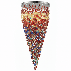 Crystal Stone Crystal Spiral Chandelier - view 87
