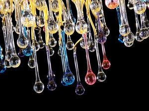 Ran Colorful Crystal Dining Branch Chandelier - view 9
